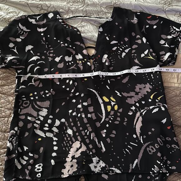 Trouve | Tunic Lace up Blouse Size S - Picture 6 of 10